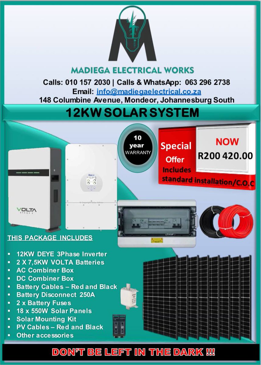 #Madiega #DontBeLeftInTheDark #solarpanels #solarenergy #SmartInvesting