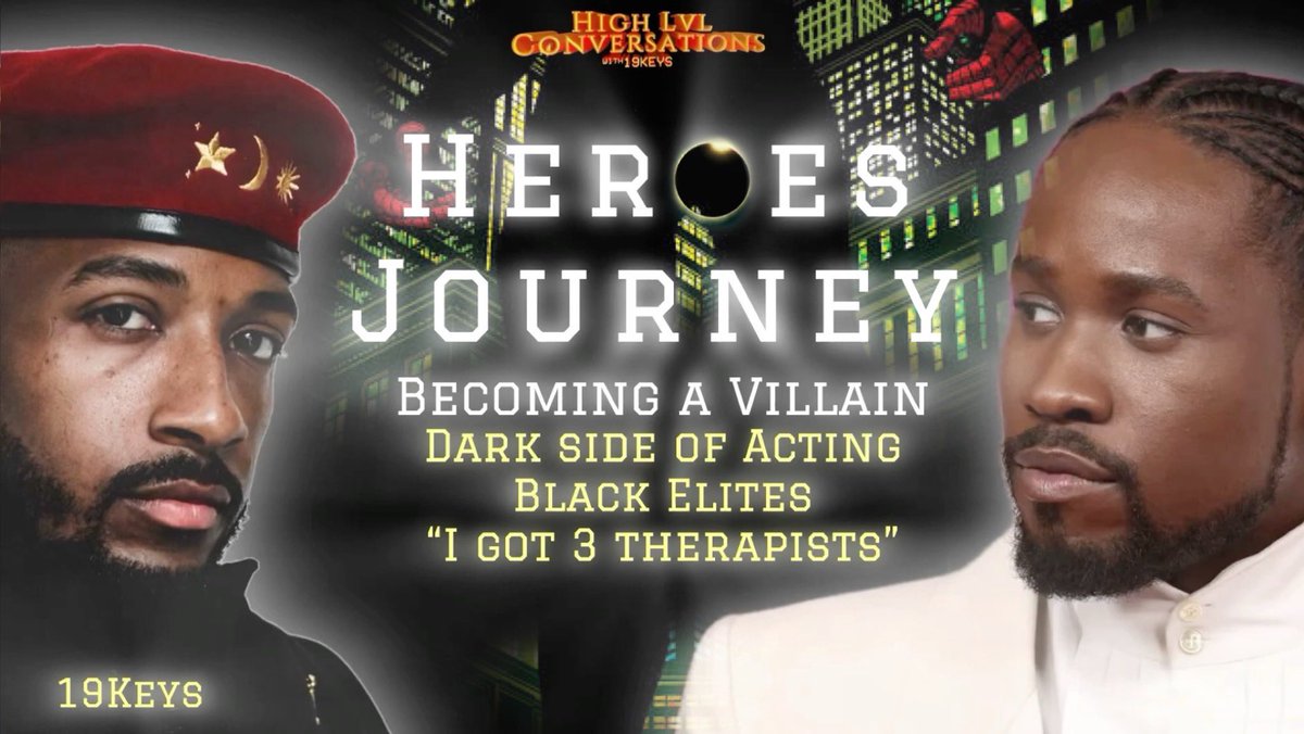 We’re live with Black Spider 🕷️  shameikmoore Hero's Journey; Becoming a Villain, The Dark Side of Acting, Black Elites, 'I Got Three Therapists'