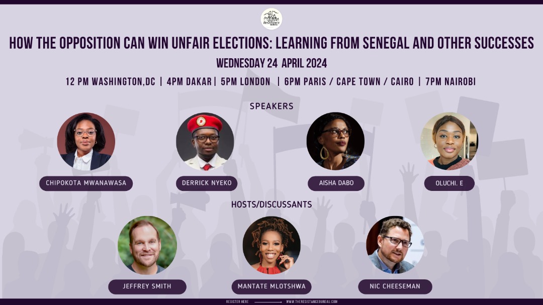 Does Faye's victory in #Senegal offer lessons for other opposition leaders in Africa? What about Hichilema's successful campaign in #Zambia? Or Peter Obi's upstart movement in #Nigeria, or Bobi Wine's NUP party in #Uganda? Join us on Weds.! Register here: theresistancebureau.com/episodes/how-t…