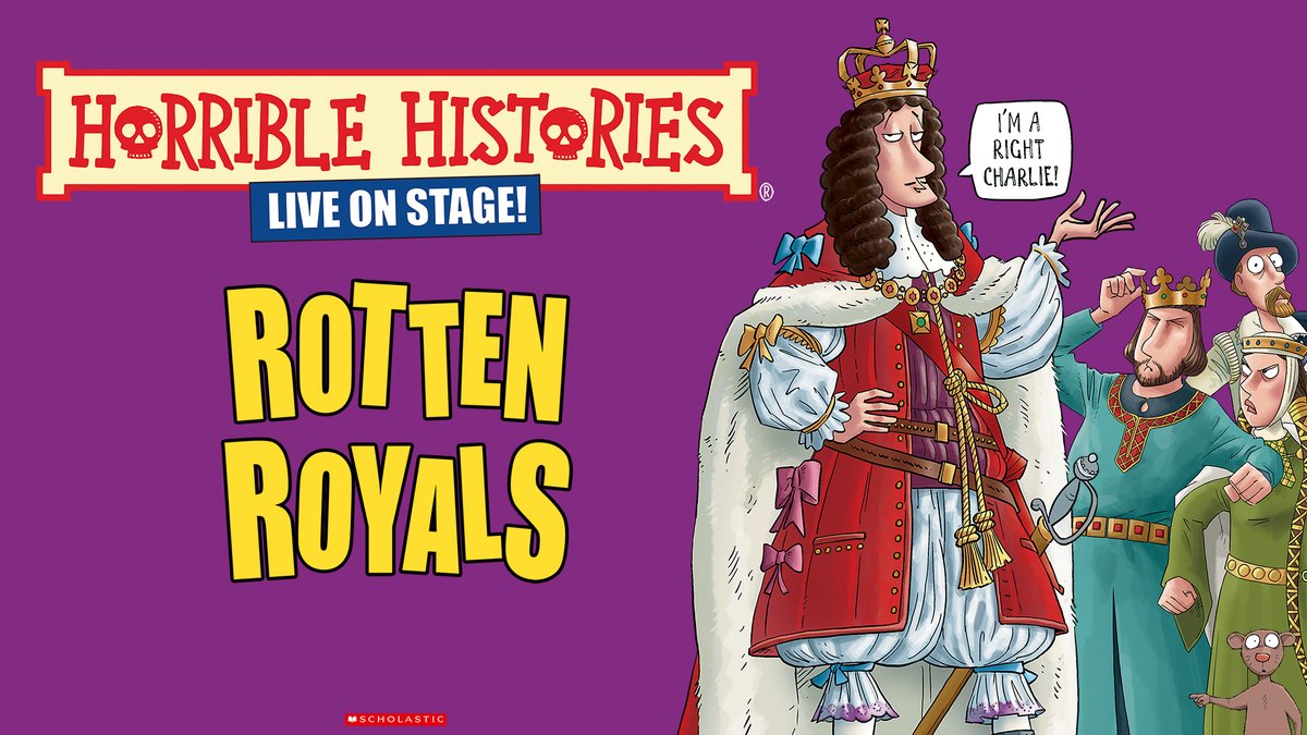 Don't miss Horrible Histories: Rotten Royals writer Neal Foster on BBC Radio Sussex today at 12:40! 🔗bbc.co.uk/sounds/play/li… Get your tickets for Horrible Histories coming to The Hawth from 13-15 June! It promises Crawley will be most amused! 🎟parkwoodtheatres.co.uk/the-hawth/what…