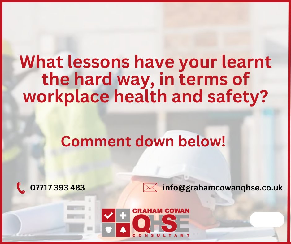 When it comes to health and safety in your workplace, it can be easy for those who are inexperienced to make rookie mistakes that you later learn from.

#safety #construction #healthandsafetytraining #safetytraining #isostandards #healthandsafety #firesafety #iso #iso14001