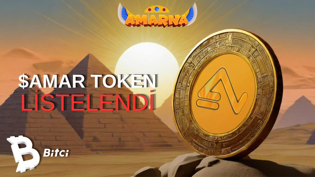 $AMAR token @bitcicomtr'de listelendi! 🥳

👉bitci.com.tr/exchange/advan…