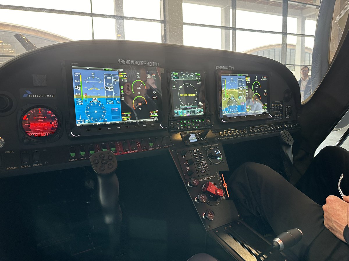 julieinthesky's tweet photo. A quartet of cool cockpits for #FlightDeckMonay from #AERO24 
🔹@aero_aura Integral E which just got first-flight approavl from EASA
🔹@VoltAero Cassio S mockup
🔹@PilatusAircraft PC-24 power quadrant
🔹@GOGETAIRG750 with a thoughtful layout
#flying #pilots #avgeeks https://t.co/Y63ZpL7ssZ