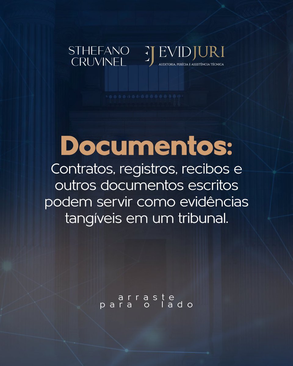 sthefanoscalon's tweet image. Descubra os tipos de provas admissíveis em Processos Judiciais! 📜⚖️

Deslize para descobrir os diferentes tipos de evidências que podem ser apresentadas em um tribunal e como elas contribuem para a resolução de questões legais.

Conhecimento é poder

#ProcessosJudiciais #Provas