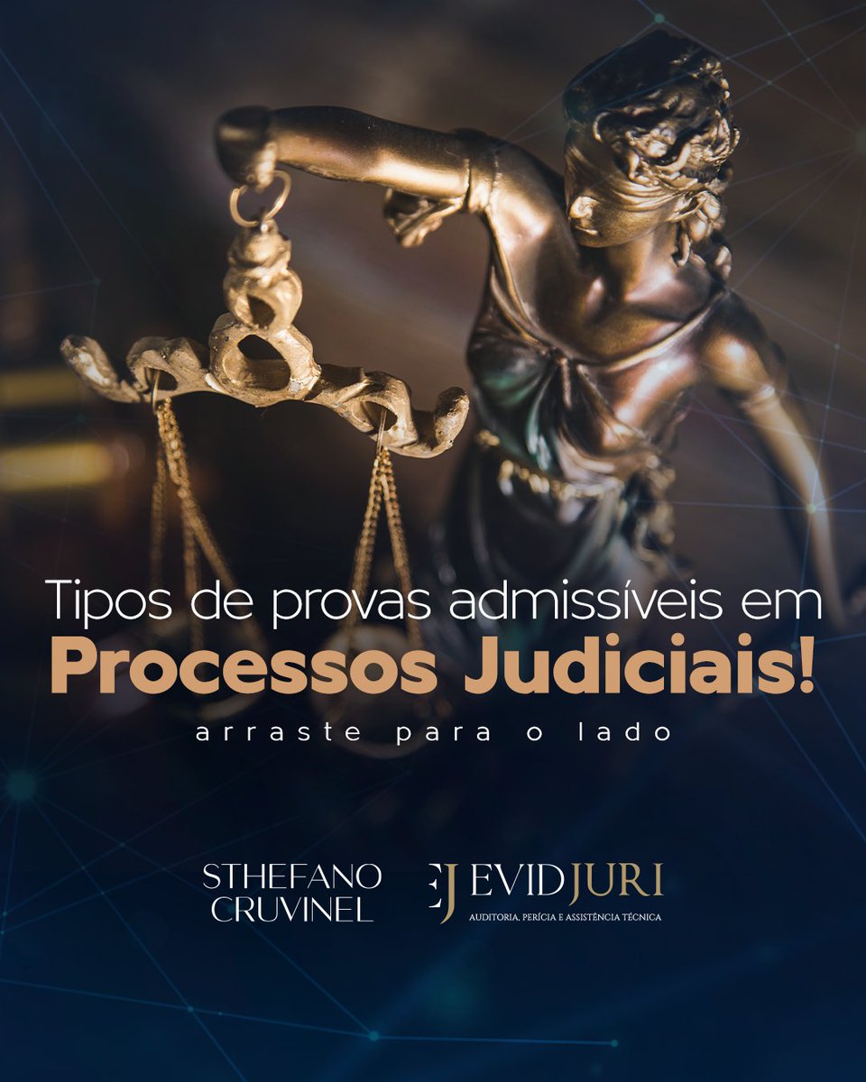 sthefanoscalon's tweet image. Descubra os tipos de provas admissíveis em Processos Judiciais! 📜⚖️

Deslize para descobrir os diferentes tipos de evidências que podem ser apresentadas em um tribunal e como elas contribuem para a resolução de questões legais.

Conhecimento é poder

#ProcessosJudiciais #Provas