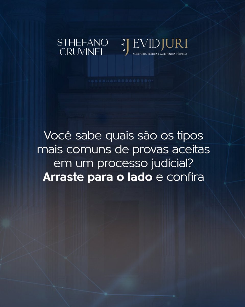 sthefanoscalon's tweet image. Descubra os tipos de provas admissíveis em Processos Judiciais! 📜⚖️

Deslize para descobrir os diferentes tipos de evidências que podem ser apresentadas em um tribunal e como elas contribuem para a resolução de questões legais.

Conhecimento é poder

#ProcessosJudiciais #Provas