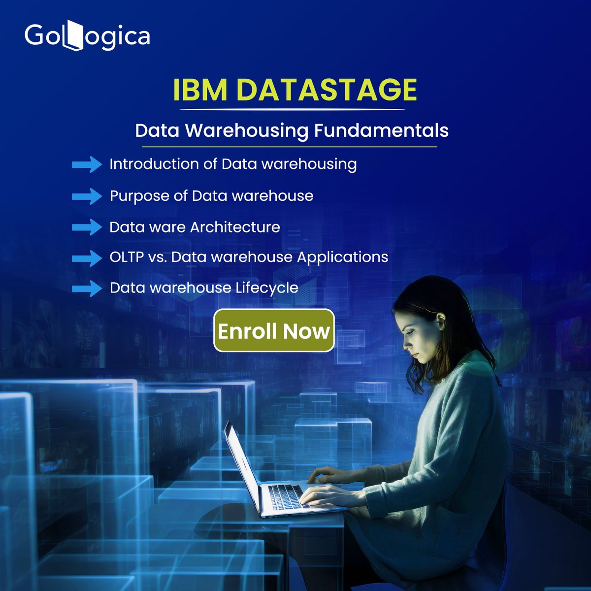 📷 Elevate Your Data Expertise with GoLogica IBM DataStage Training! 📷

For More Details: gologica.com/course/ibm-dat…

#GoLogica #IBMDataStage #DataWarehousing #DataAnalytics #Training #CareerGrowth #DataWarehouse #DataWarehouseArchitecture #ETL  #DataIntegration #OLTP vs. OLAP  #