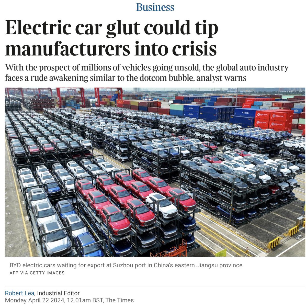 Because despite of all the coercion, propaganda and subsidies, EVs are rubbish and most people don’t want them. #CostofNetZero #ElectricCars #ElectricVehicles #ClimateScam