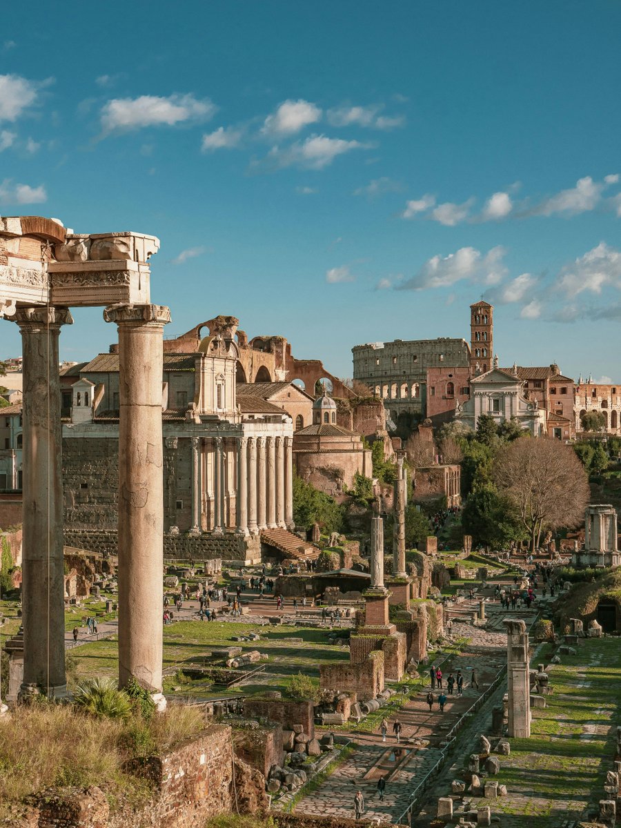 Why All Roads Lead to Rome? 
The Romans had built a road network of 53,000 miles by the early fourth century. Each Roman mile was about 4,800 feet and marked by a milestone, giving birth to the saying “All roads lead to Rome.” bit.ly/3UhmlLK

#VisitEurope #TravelGoals