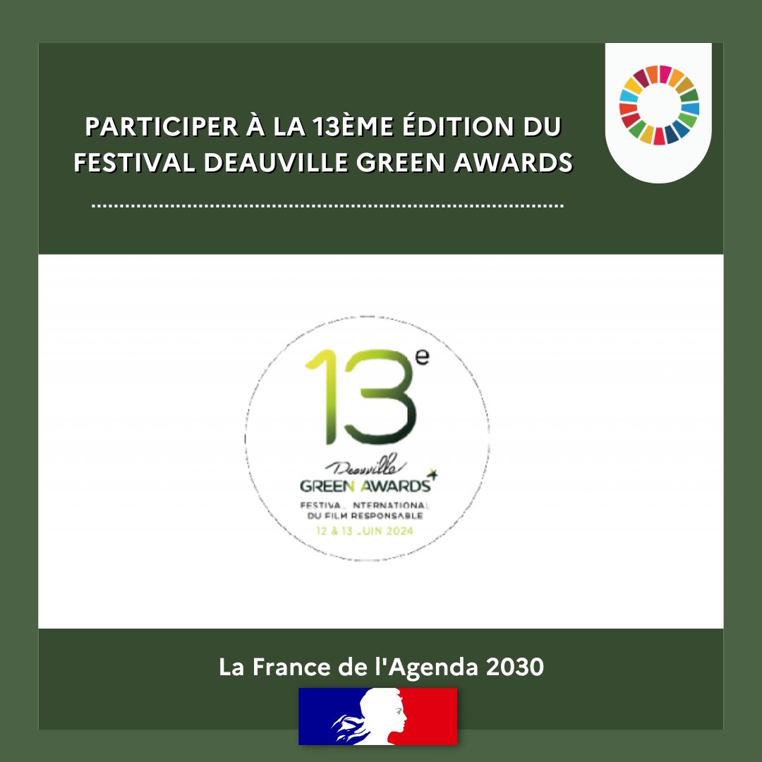 [#MardiEDD📚] 🎬Ne manquez pas la 13e édition du Festival Deauville Green Awards ! Le 13/06/2024, assistez aux Projections - Débats ouvertes à tous. ☝️ Une occasion pour les écoles de découvrir des films engagés et d'échanger avec des personnalités ➡️edd.ac-normandie.fr/spip.php?artic…
