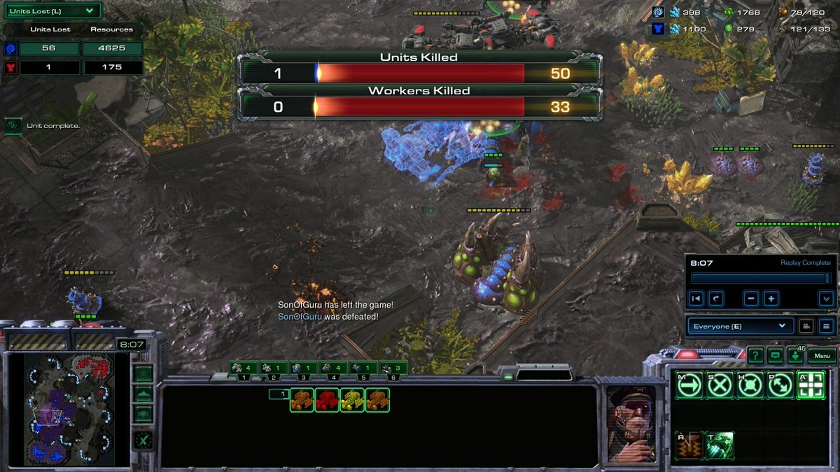 Sometimes you gotta love how brutal Sc2 is