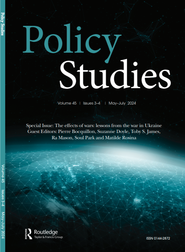 📣I'm thrilled to see our special issue on the consequences of the war in #Ukraine published in @PolicyStudiesTF ! A great collaboration with my co-editors @TobySJames, @PBocquil, @soulpark21, Suzanne Doyle, and Ra Mason. 👉bit.ly/LessonsFromUkr…. More info below.