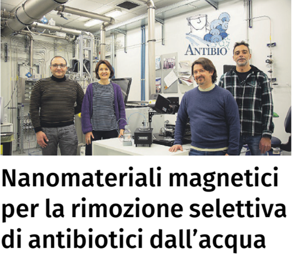 Sul quotidiano La Sicilia di sabato 20 aprile, un articolo sul progetto ANTIBIO "ANTIBIOtics removal from water by imprinted magnetic nanomaterials" #IMM #IPCB #CNR
ipcb.ct.cnr.it/ct/News/LaSici…