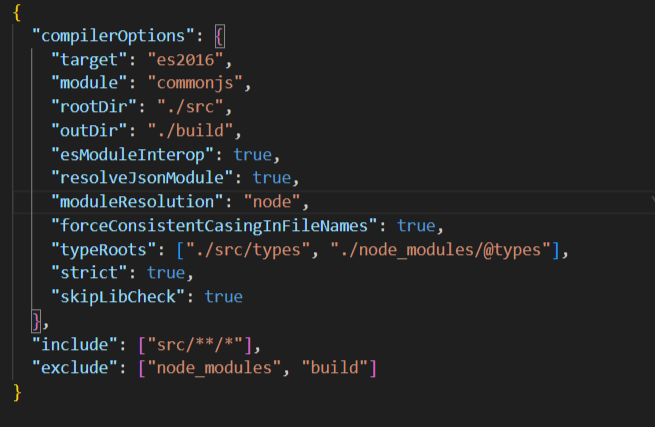 Ememikel's tweet photo. The tsconfig.json file is used to configure TypeScript compiler options for a project. By customizing it developers can tailor the TypeScript compilation process to suit the specific needs and requirements of their project, ensuring efficient workflows.  #coding https://t.co/rcNfWa1jjl