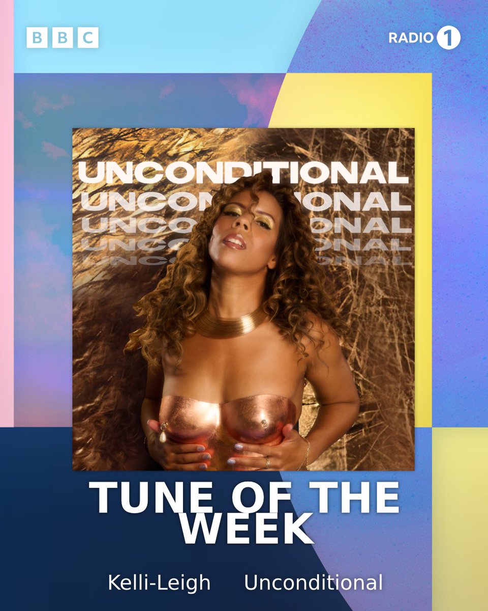 Unconditional is @thedeanlife & @VKHawkesworth Tune of the week on @BBCR1 😍🤎 thank you both!!!! Xx 💃🏻