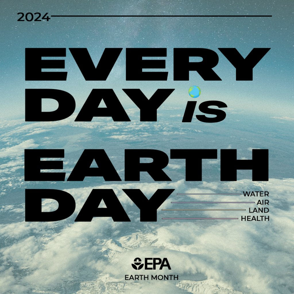 From protecting the air we breathe to the water we drink - we are building a brighter, more just future for all. I’m proud to lead this Agency at a time when we are putting @POTUS’s ambitious environmental agenda into action. Happy #EarthDay!