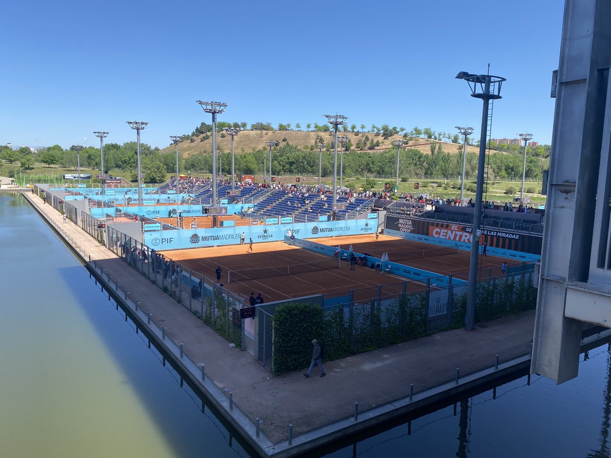 Volvemos al <a href="/MutuaMadridOpen/">#MMOPEN</a> el mayor evento de tenis ESP 🇪🇸
como Consultores e Investigadores de su Impacto <a href="/UEuropea/">Universidad Europea</a> <a href="/RealMadridUE/">Escuela Universitaria Real Madrid UE</a> Comienzan 14 días de investigación #SportManagement #GestiónDeportiva