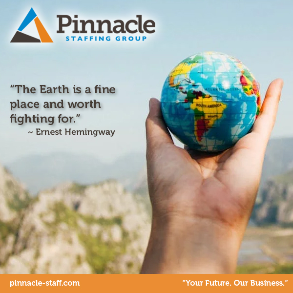 Happy Earth Day!

#recruiting #recruitment #hiring #jobs #jobsearch #job #hr #careers #nowhiring #employment #recruiter #career #humanresources #work #staffing #jobseekers #hiringnow #business #jobhunt #staffingagency #staffingfirm
