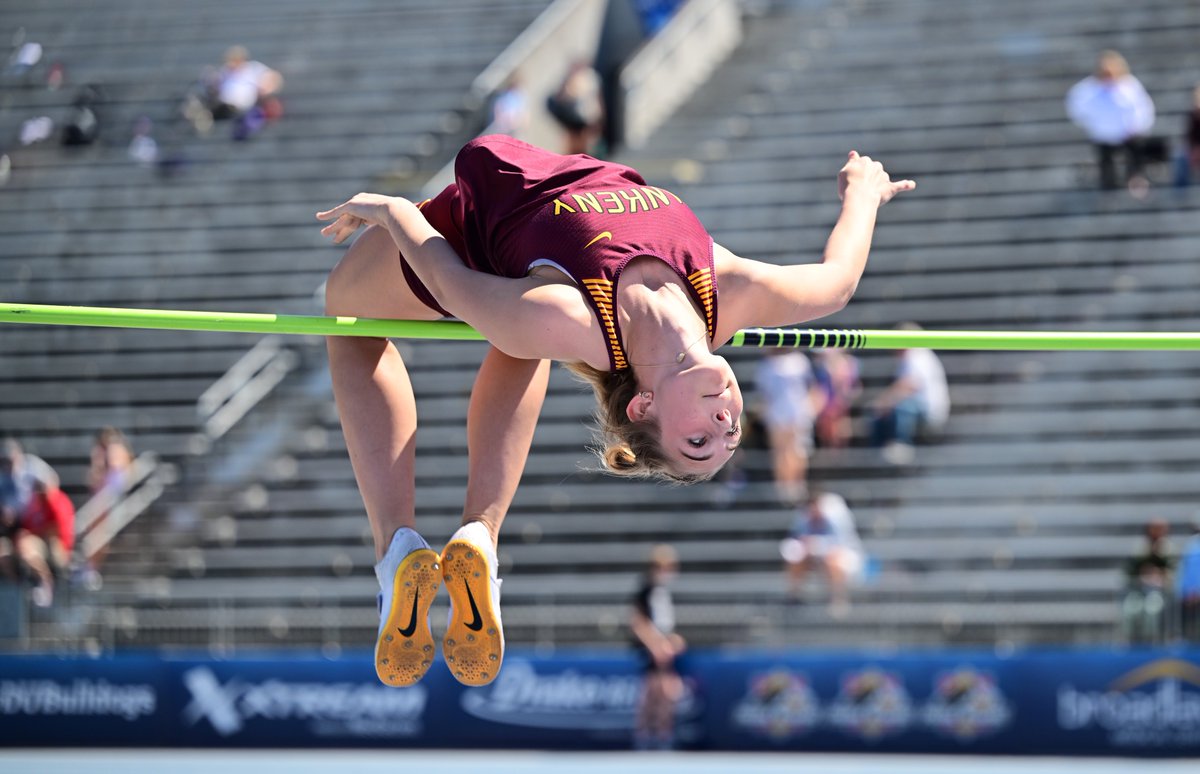 . @reaganhanfelt of @ankenytrack, who is the top qualifier in the high jump for this week's @DrakeRelays, is the @AnkenyFanatic prep of the week sponsored by @AnkenyRevive: ankenyfanatic.com/2024/04/22/rev…