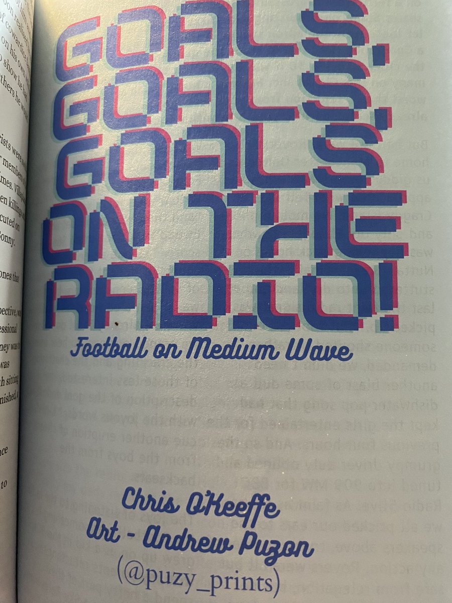 Thanks to my pals over at the mighty @DiegoMagazine10 for allowing me to write about my memories of listening to football on the Radio. Go check out their latest issue