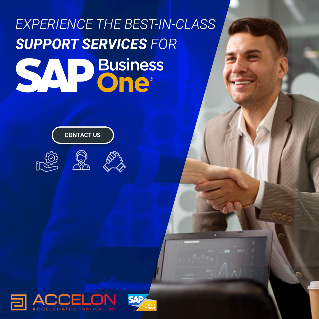 Accelon provides hands-on support services for SAP B1. From functional to technical, training end users, post-go-live support, and more, we do it all.

Experience today: accelontech.com/sap-business-o…

#SAPBusinessOne #SAPB1 #supportservices #support