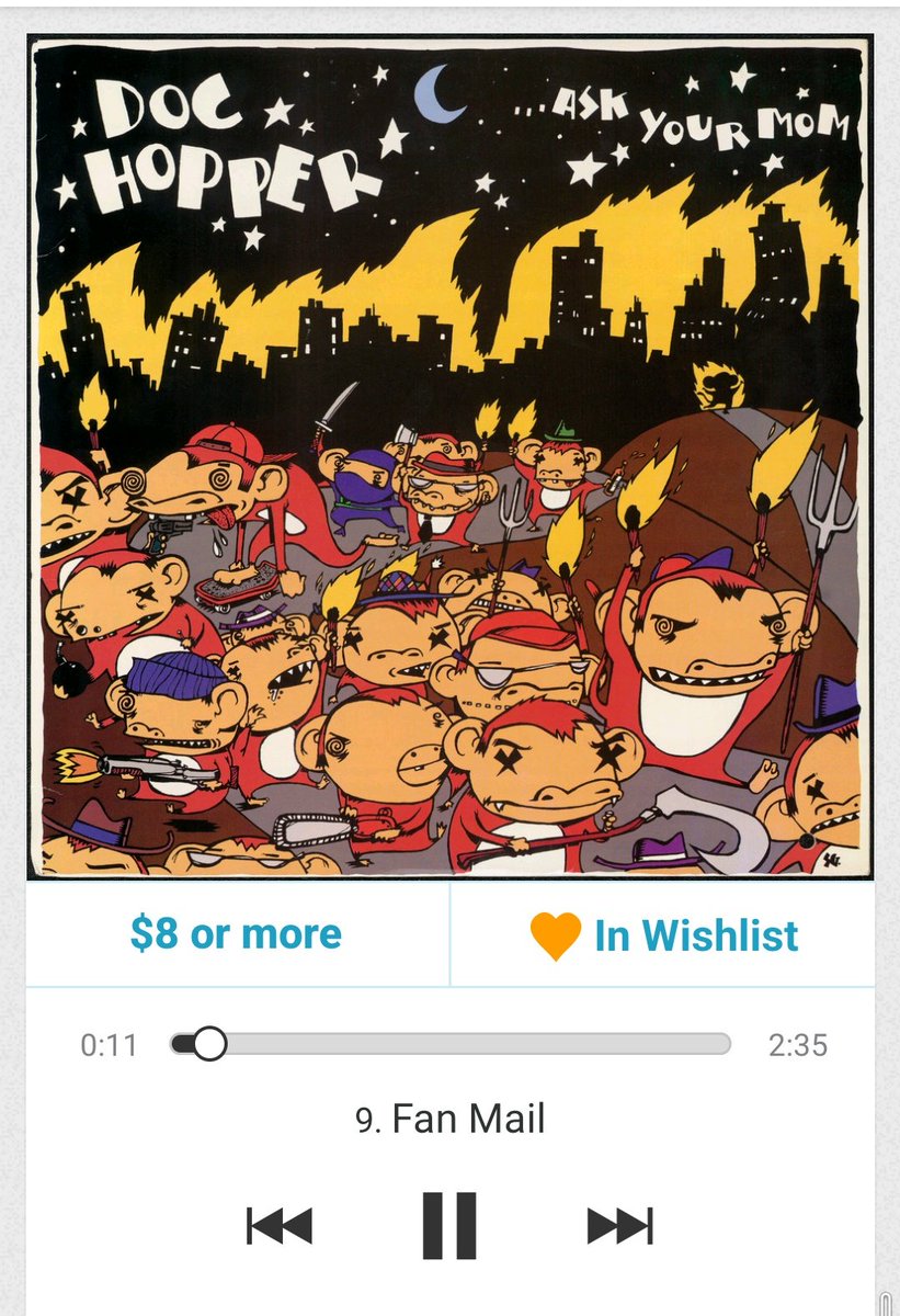 27Weasel's tweet image. 聴きたいレコード発掘したが、プレーヤーが破壊してるし😣CDプレーヤーなんか3980円のだし音が😞支払いもせずにアプリ様、聴いてゴメンナサイ🙇本当にゴメンナサイ🙇
#DOCHOPPER