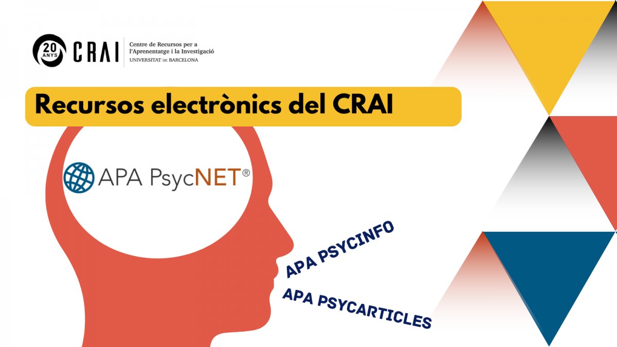 BibBellvitge's tweet image. 🧠 Noves funcionalitats basades en intel·ligència artificial disponibles a la plataforma #PsycNET de l&apos;@APA, especialitzada en #Psicologia:
📑 Citation Manager
🔎 Explore Journal
📊 Topic Mapper
Tots els detalls➡️ tuit.cat/9Y2X7