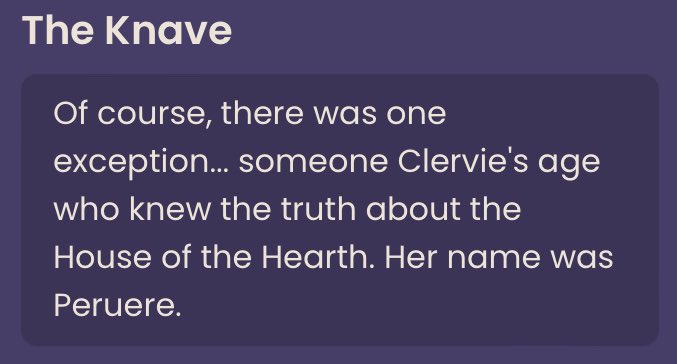 clervie died when she was 16. peruere was also 16. one year later, peruere became a harbinger when she was 17. since childe is the youngest harbinger in history, this means he became a harbinger when he was 16.