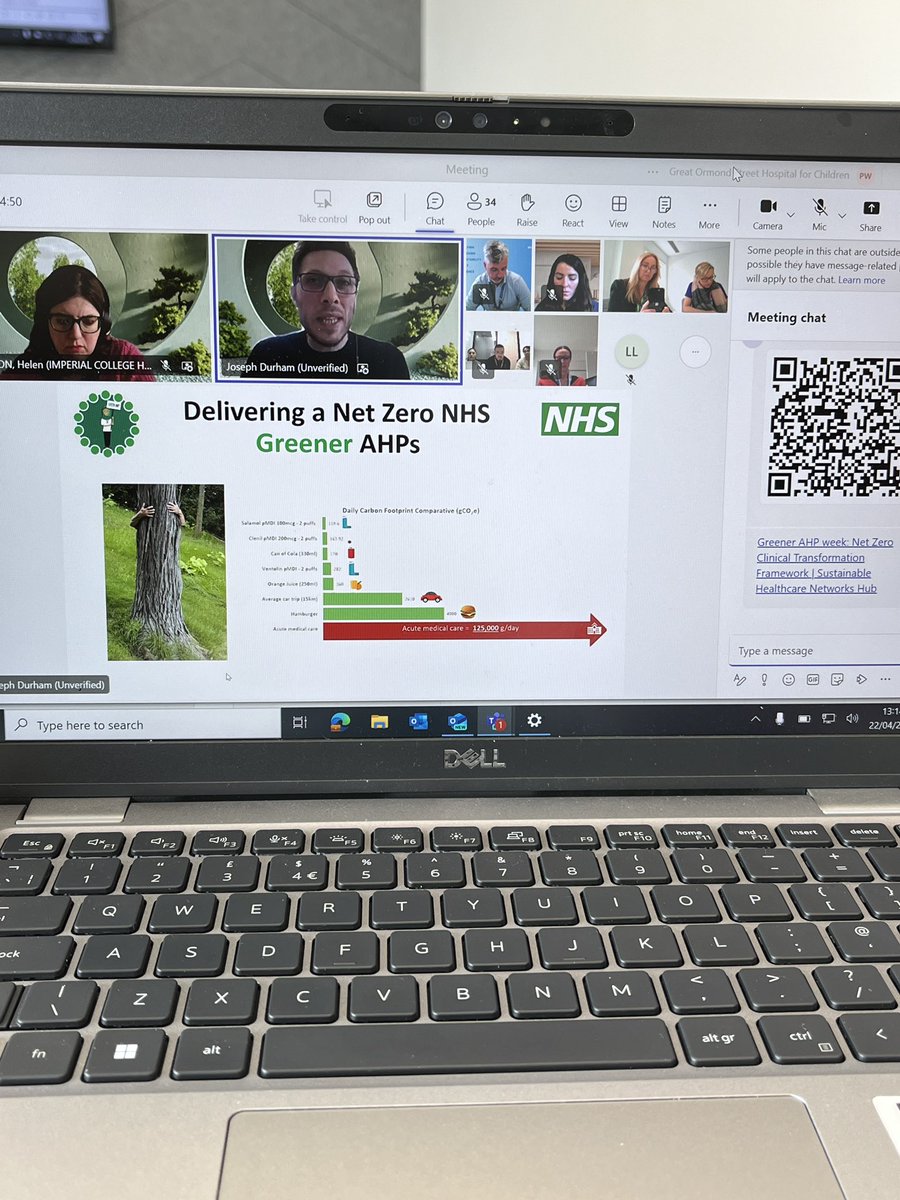 Happy Greener AHP week. Great to hear from our greener AHP London reps about all the great work going on in our region #greenerAHP 🪴