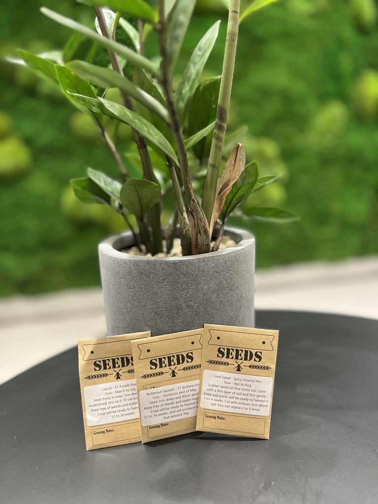 Happy #EarthDay 2024! We have rolled out Project Butternut.  3 seed packets - heritage carrots, salad leaves &amp; butternut squashes - hv been sent out to our clients &amp; friends to sow over the Spring! Can't wait to see the results! Thnk you all for being a part of the initiative!