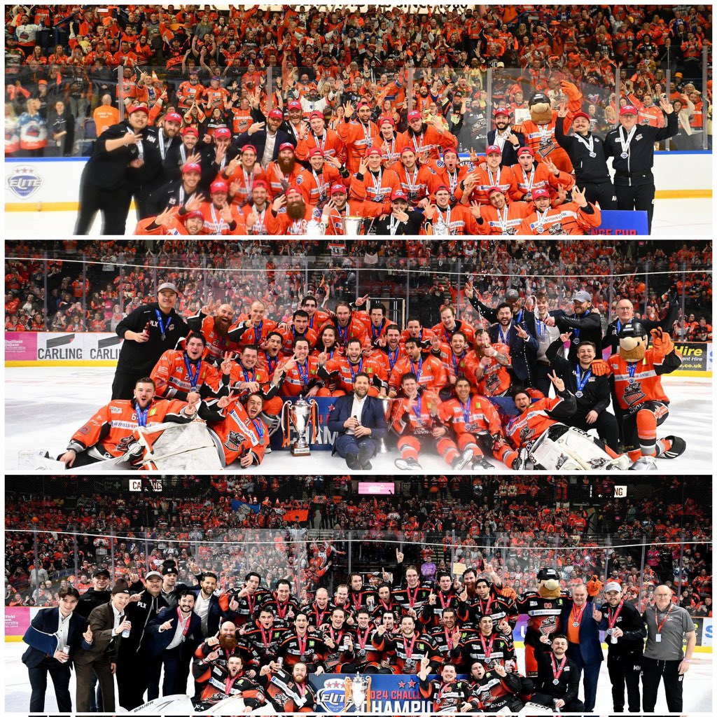 The 3rd season of watching the glorious orange bastards and I watched us lift all 3 trophies 😍🍊🏆🏆🏆 bring on the CHL 🍊 @steelershockey