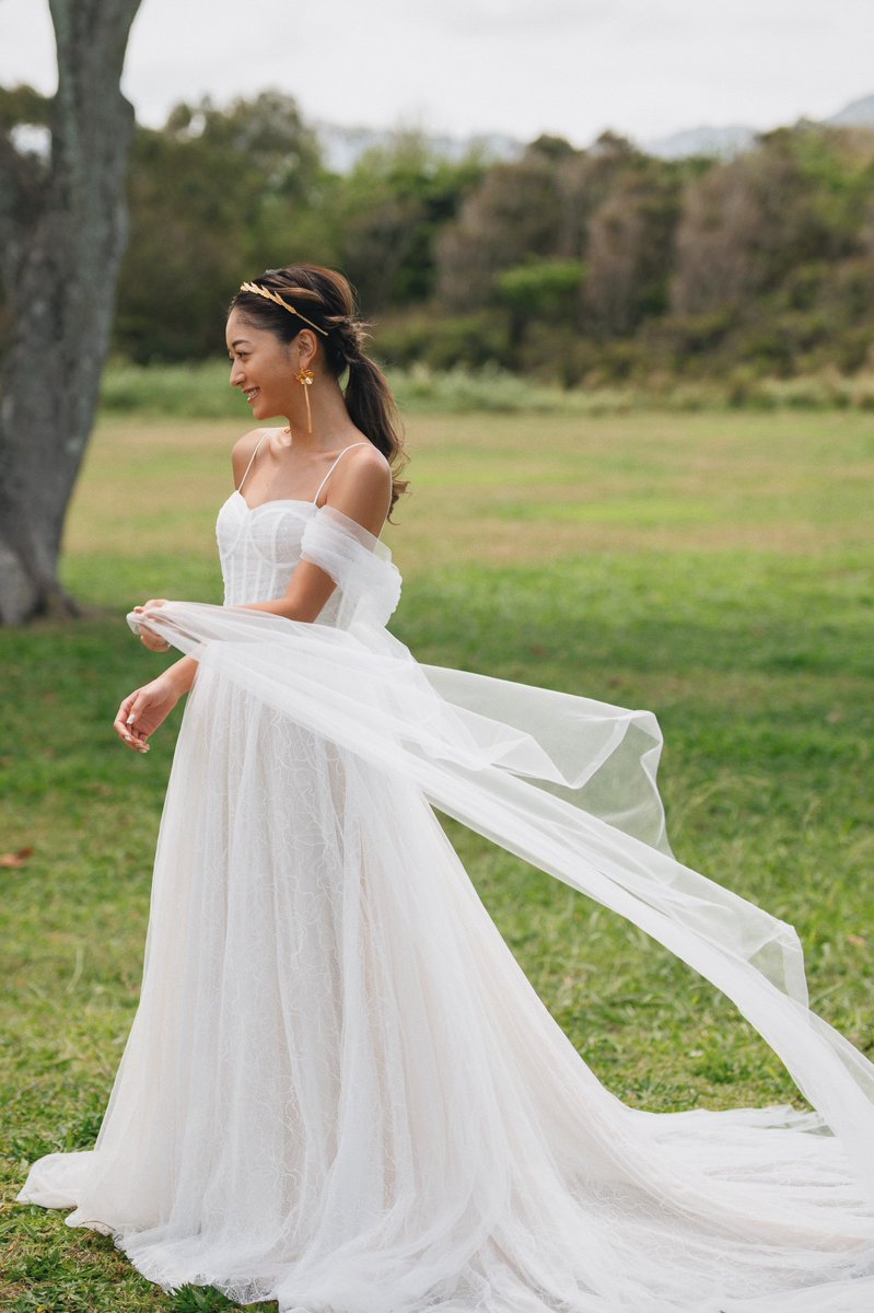 ハワイ挙式でめちゃくちゃ好評だった このウェディングドレス実は