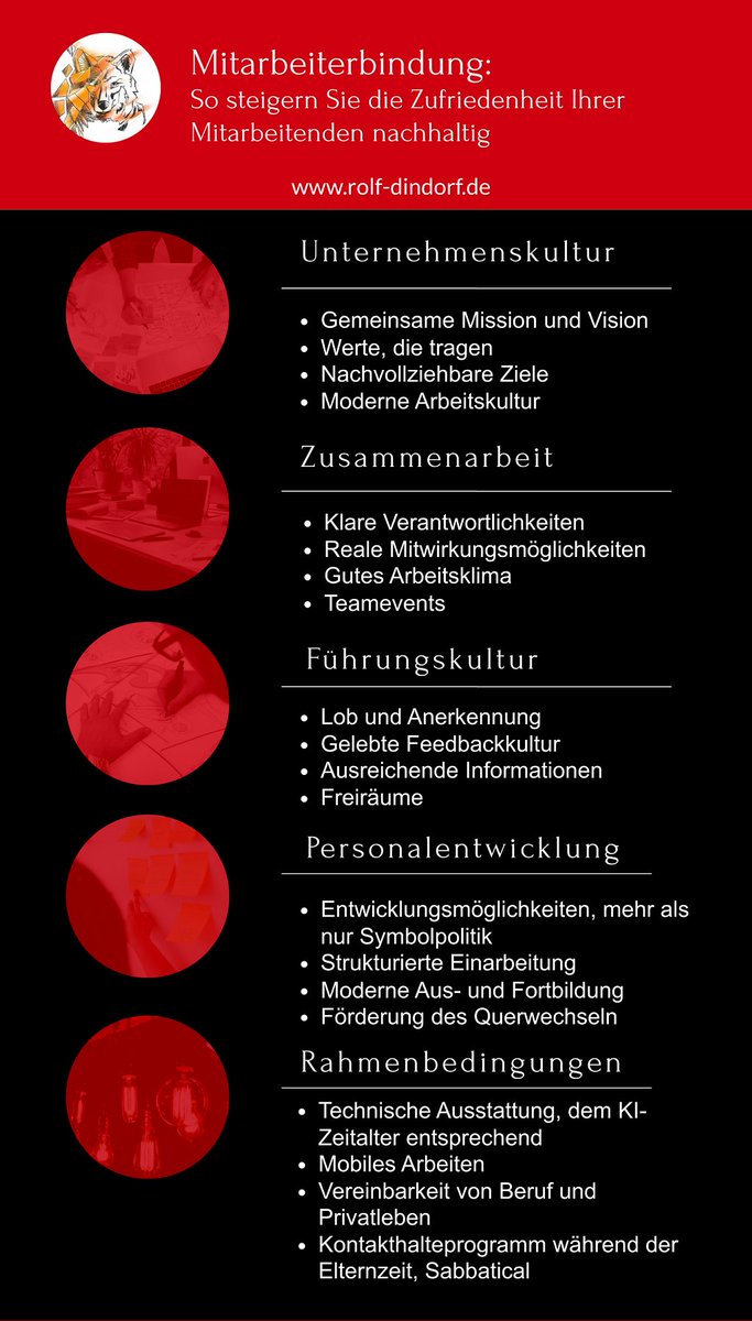 Sie sind Führungskraft und möchten die Mitarbeiterbindung in Ihrer Organisation stärken? 
Hier haben Sie Leitplanken zur Orientierung auf einen Blick.
Wofür wünschen Sie sich noch eine Infografik?
#verwaltung #personalmanagement #mitarbeiterbindung