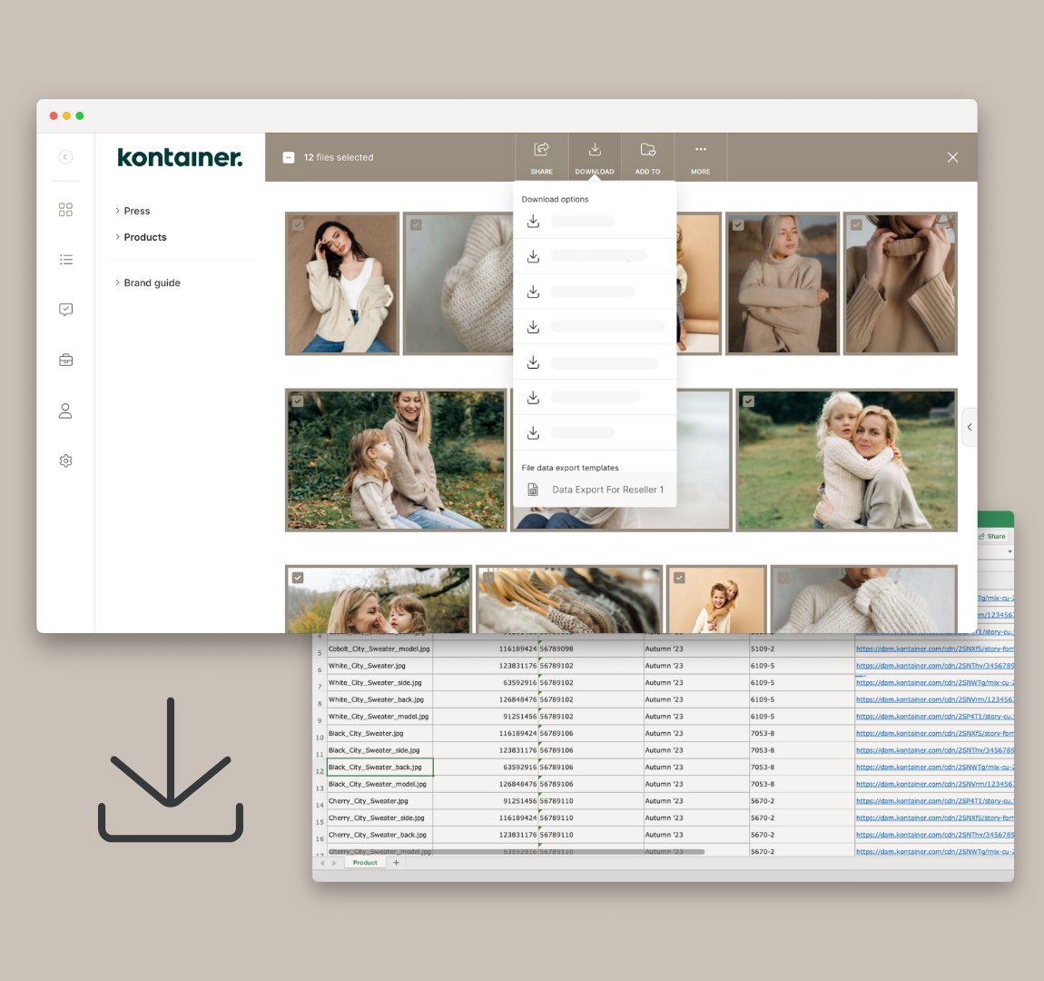 KontainerShare's tweet photo. 🌟 Exporting data &amp; images? Online shops, marketplaces, distributors, and retailers need specific data sets and image sizes. Templates save time and ensure quality 📊 Discover more: https://t.co/eW6STkfUEn #DataTemplates #BrandConsistency https://t.co/vLjnJ84qqi