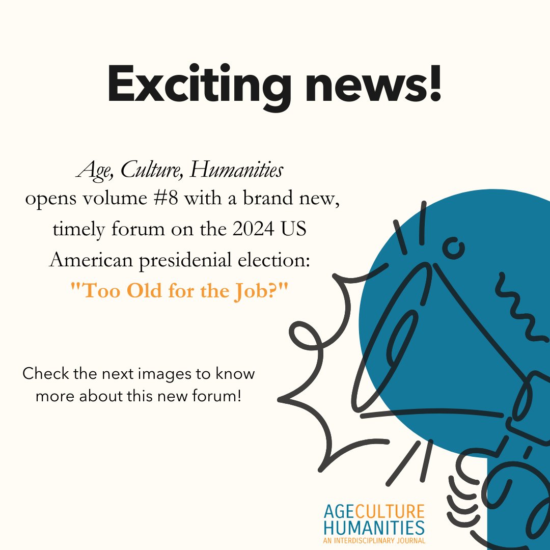 Age Culture Humanities Journal tweet media