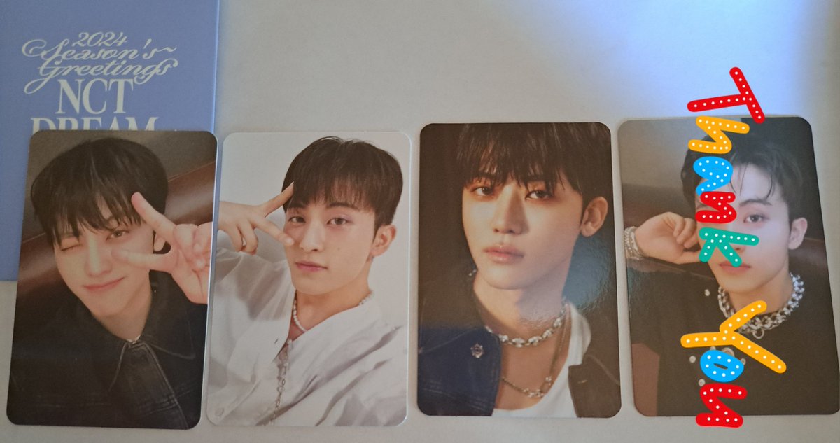 AB6IX_587's tweet photo. NCT DREAM ドリム 
シーグリ MD ラントレ トレカ交換

【譲】　画像1枚目、2枚目

【求】　画像3枚目(❤優先)

郵送での交換を希望しております。
お気軽にリプやDMでお声がけください。
#NCTDREAM https://t.co/45Jezx8a3n