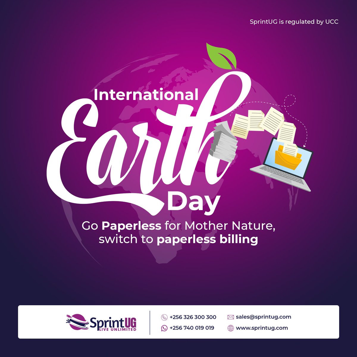 Save a tree by forwarding that email! 

Let’s go paperless for Mother Nature! 

#EarthDay2024 #EveryDayIsEarthDay