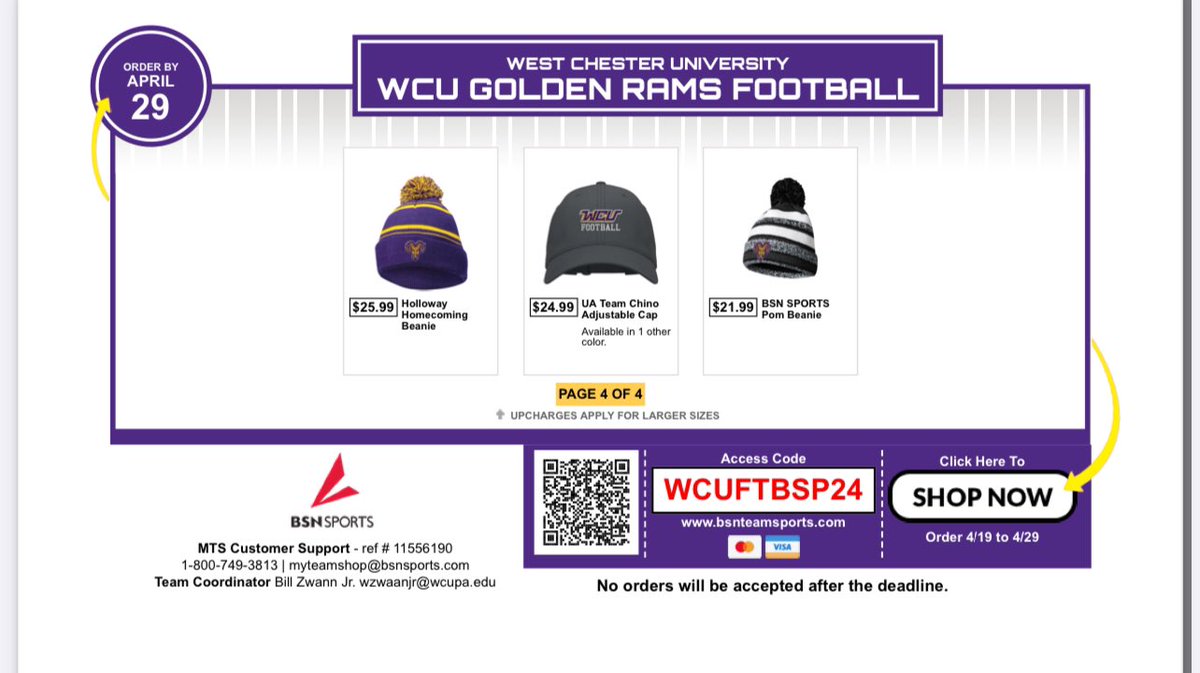 WCUGoldenRamsFB tweet picture