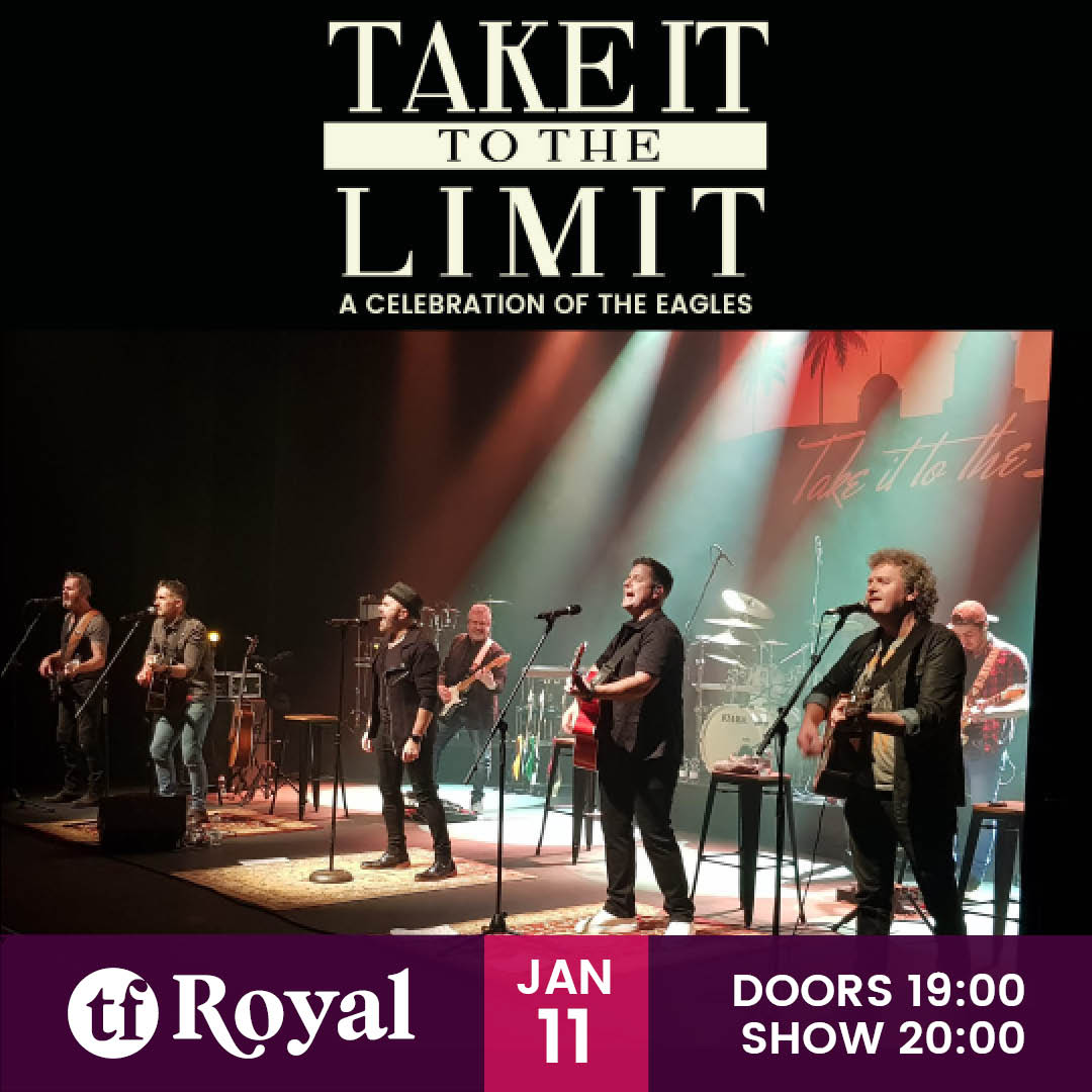 📣 TAKE IT TO THE LIMIT 📣 📅 Live at the TF Royal on January 11th. 🎟 Tickets are NOW ON SALE: bit.ly/4akJqU7 from our Box Office on 094-9023111 and Ticketmaster.ie