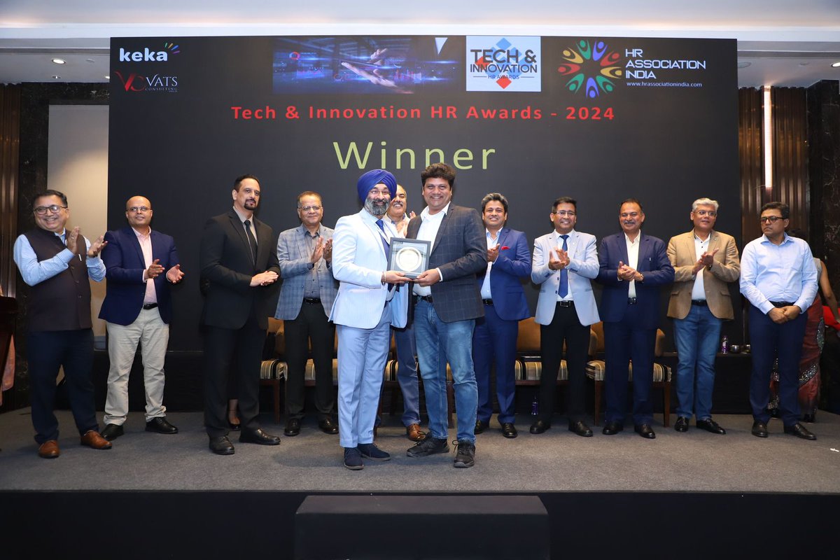 shashikj's tweet photo. Recognized by the HR Association of India as one among the Top 25 startup CHRO for 2024. It's an honor to see our in-house curated initiatives like mSpace at @MulticoreWare find a voice of recognition.
#LifeatMcW https://t.co/JzAmKNUY7m