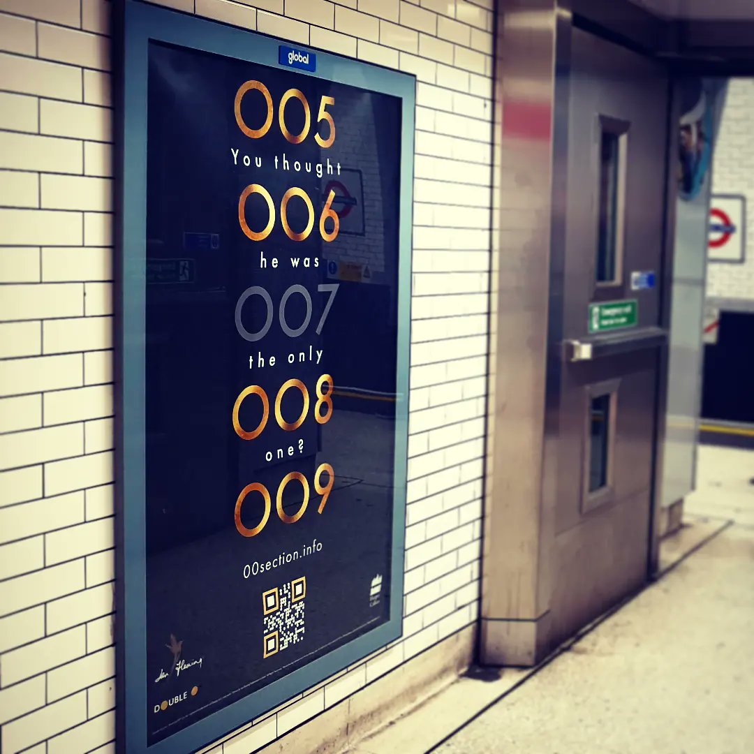 Impulse spy on the London underground as the new DOUBLE O adventure from @kimtsherwood and @TheIanFleming takes a bullet train in its publication week... #ASpyLikeMe #DoubleO #KimSherwood #JamesBond #IanFleming