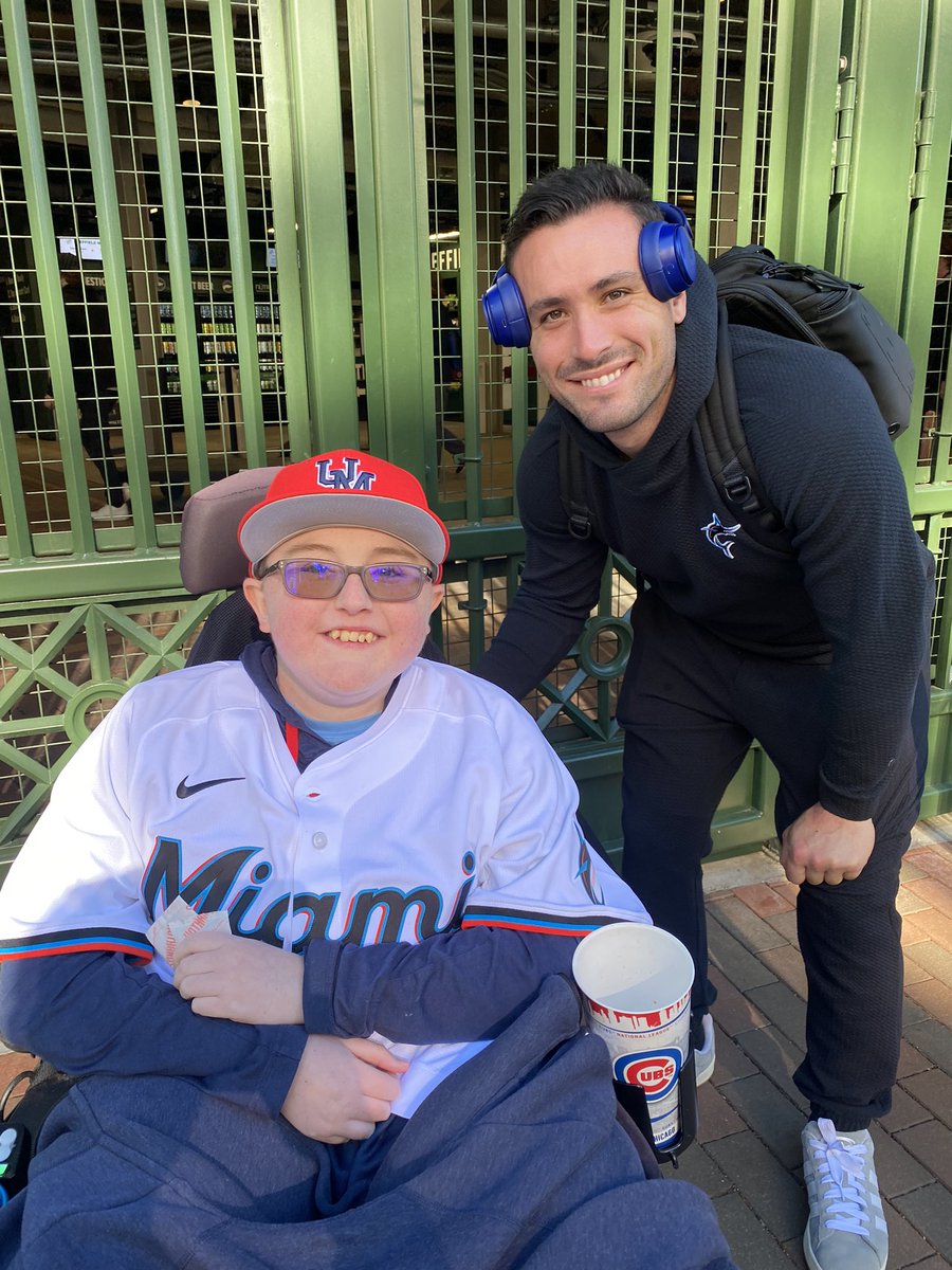 Thank you Nick Fortes for spending some time with me. It is always nice to see you. You had a great day too and the Marlins won the series which is awesome. Keep doing great.