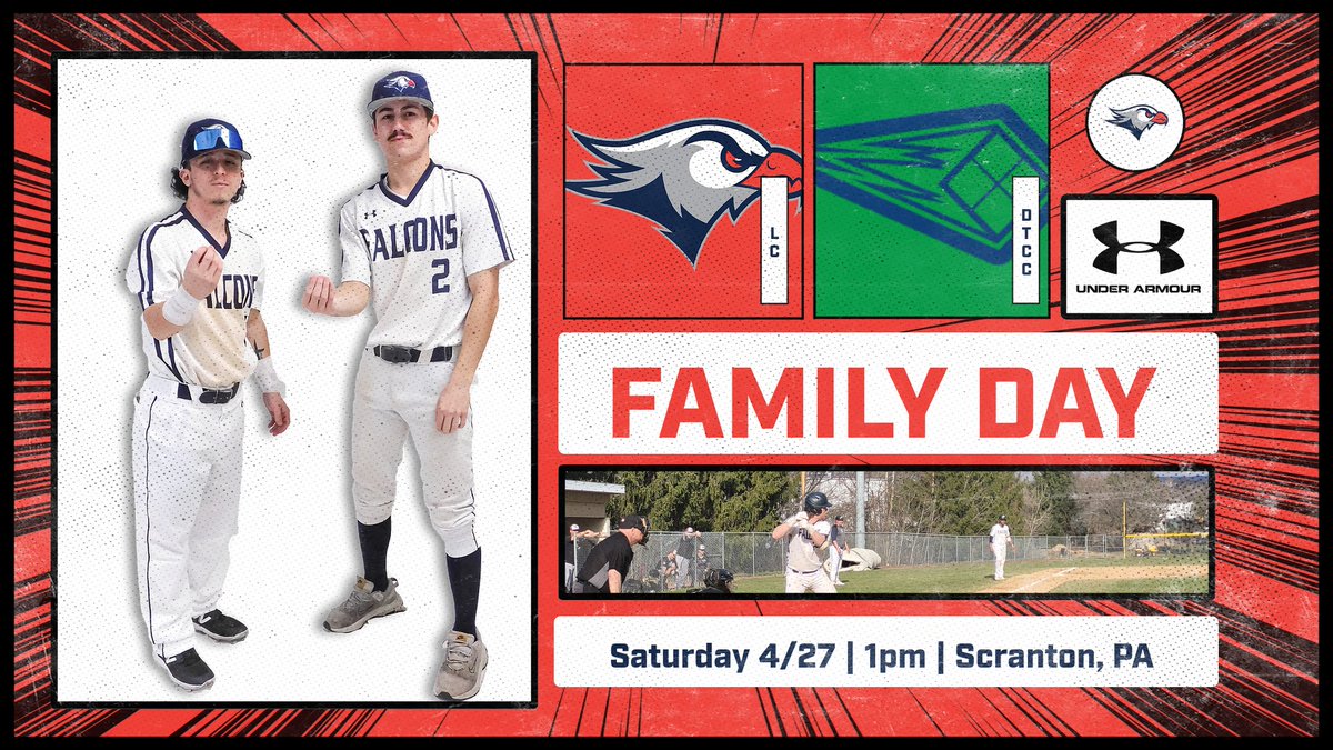 A look at the week ahead. Some notable dates:

4/23: Softball Sophomore Day
4/26: Esports R6 Playoffs
4/27: Baseball Family Day

#GoFalcons // @LC_LadyFalcons // @FalconsBase // @PlayLCesports