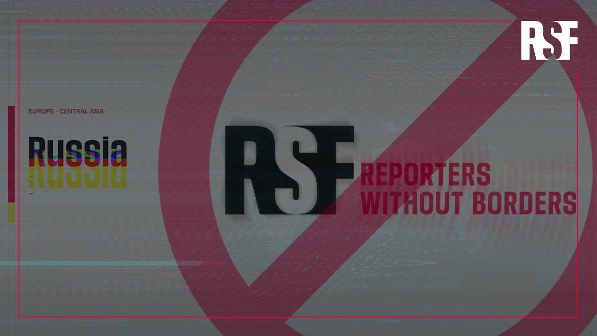 RSF censored in #Russia: RSF denounces the arbitrary blocking of its website by the authorities and urges Russians to circumvent the censorship by using its still accessible mirror site. 👉rsf.org/en/russia-s-bl…