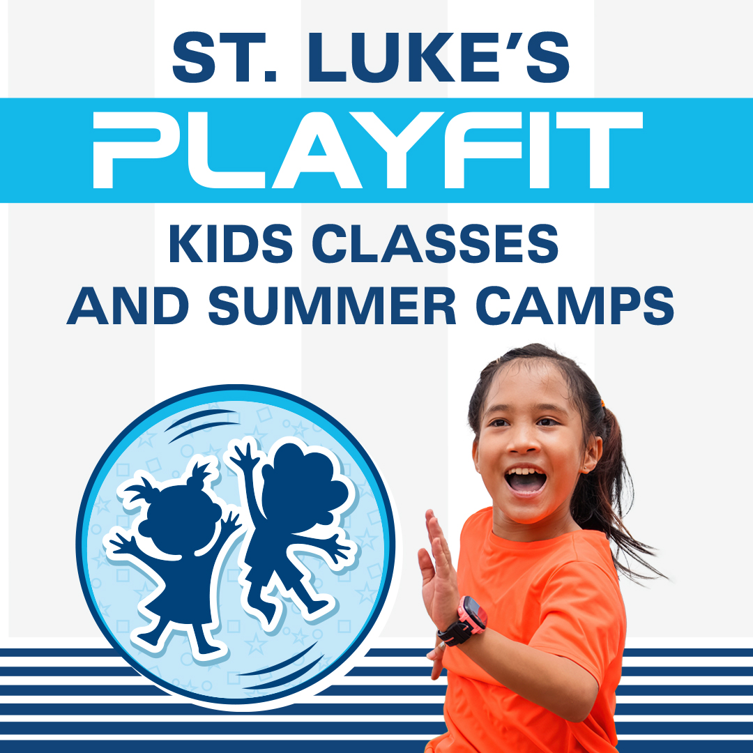 Happy Every Kid Healthy Week! Keep your kiddos healthy and active this summer with our PlayFit Kids Classes and Summer Camps. Go here for more information: fb.me/e/3HkIzymgl #EveryKidHealthyWeek #youthsports #StLukesProud