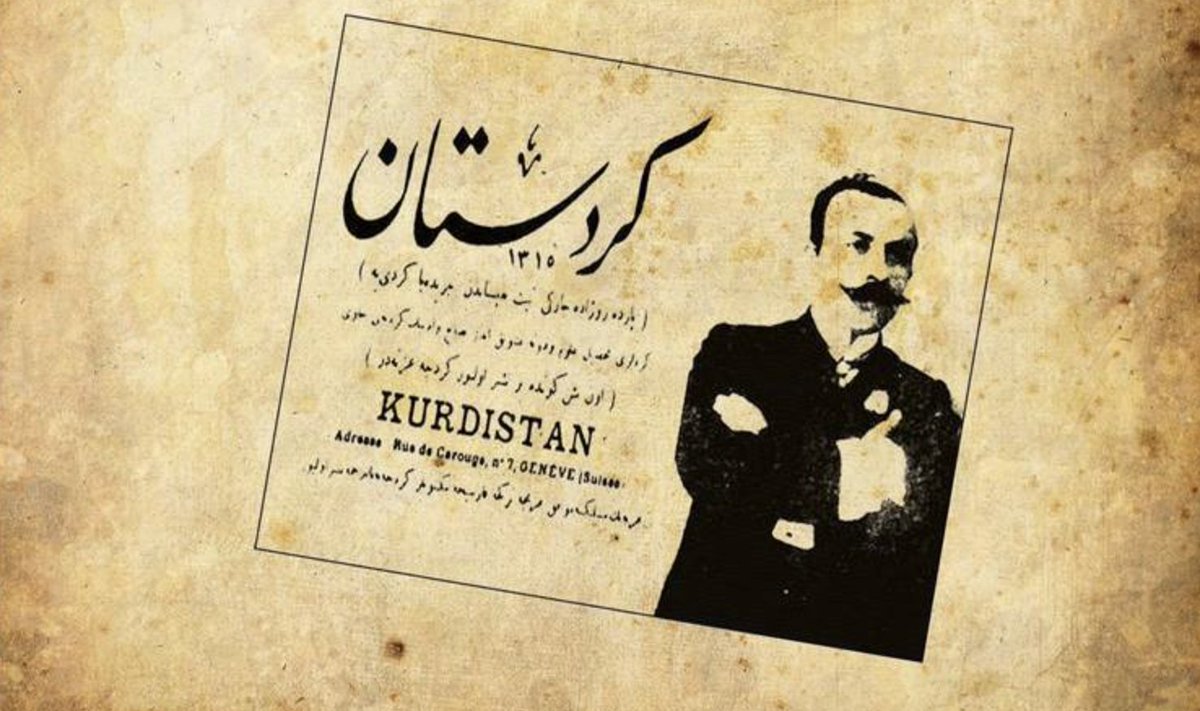 Today marks 126th anniversary of Kurdish newspaper’s publications. In 1898, Miqdad Medhat Baderkhan published first Kurdish-language newspaper in Cairo, Egypt. #kurdish_journalism