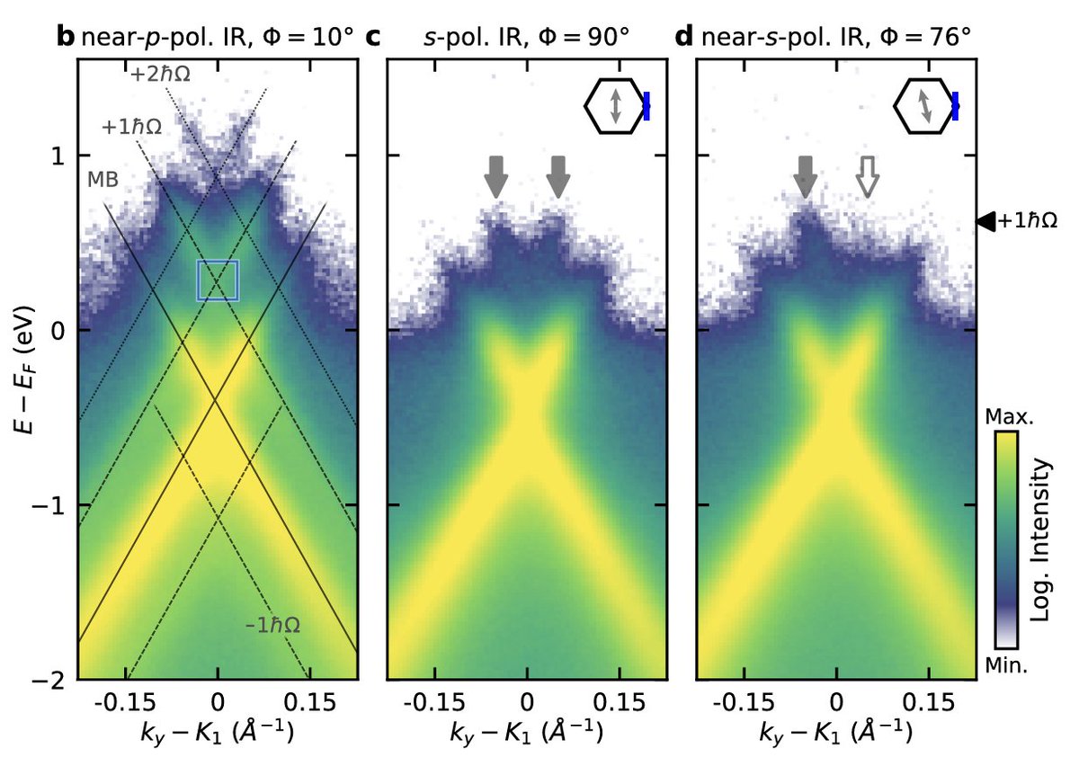Floquet states in graphene have finally been observed! Great work out of the Stefan Mathias group @uniGoettingen, great collaboration! arxiv.org/abs/2404.12791