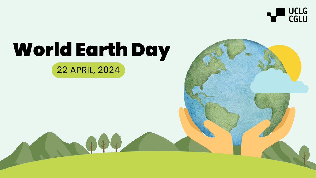 🌎On #WorldEarthDay, let's remember: #LocalGov are frontline agents against the climate crisis, but they need global support to truly make a difference. It's time for collective action and international cooperation to safeguard our planet for future generations.