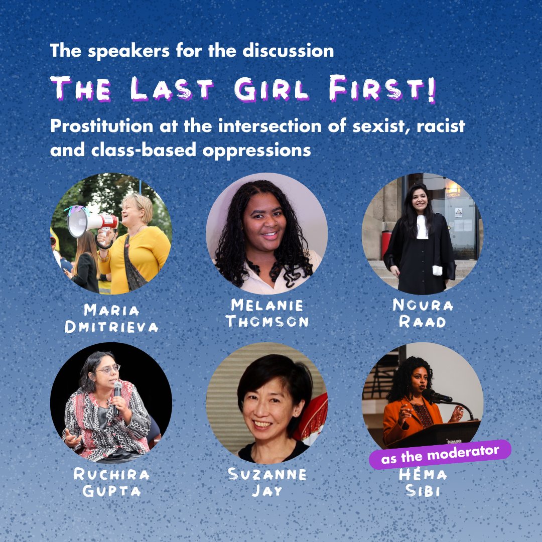 🔎 Want to find out more about the Last Girl First concept? Join us for our discussion on 2 June 2024 in Montreal during the 4th World Congress for the Abolition of Prostitution #EqualityInAction! 💬 More info on this panel: capworldcongress.com/programcap/the…