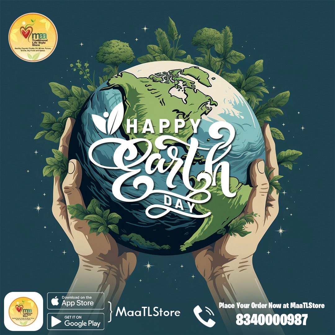 It's 'OUR HOME'!! Let's take care of it.. 🌍❤️✅

#ourhome 
#motherearth 
#ourplanet 
#earthday 
#MaaTLStore 
#switchtoorganic 
#placeyourodernow